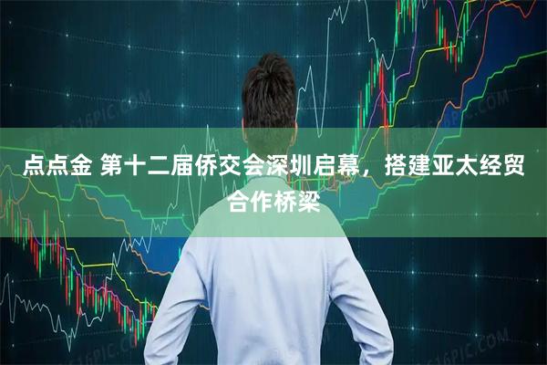 点点金 第十二届侨交会深圳启幕，搭建亚太经贸合作桥梁